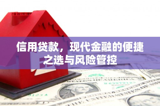 头份信用贷款，现代金融的便捷之选与风险管控