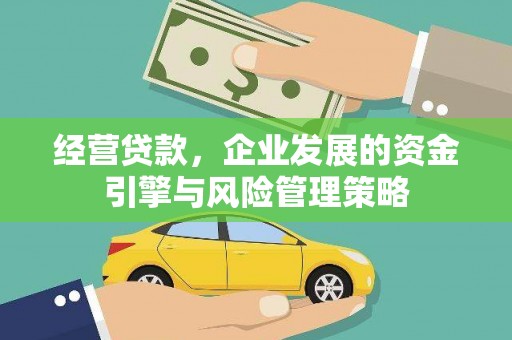 头份经营贷款，企业发展的资金引擎与风险管理策略