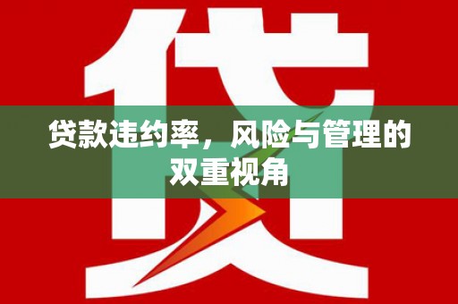 头份贷款违约率，风险与管理的双重视角