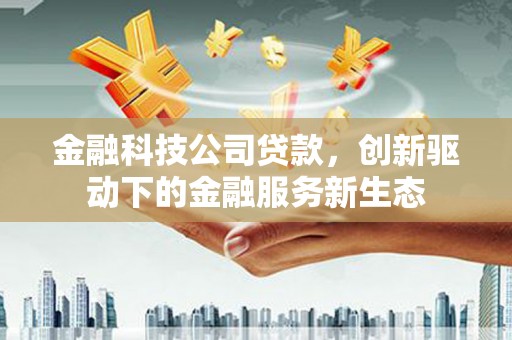 头份金融科技公司贷款，创新驱动下的金融服务新生态