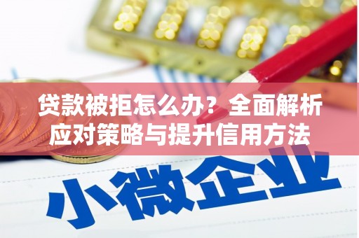 头份贷款被拒怎么办？全面解析应对策略与提升信用方法