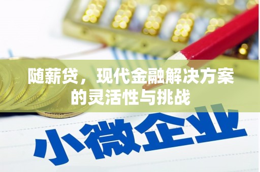 头份随薪贷，现代金融解决方案的灵活性与挑战