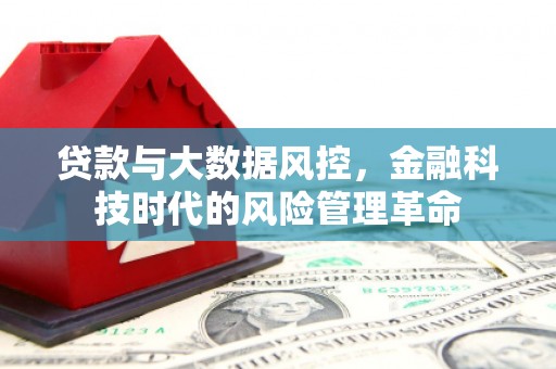 头份贷款与大数据风控，金融科技时代的风险管理革命
