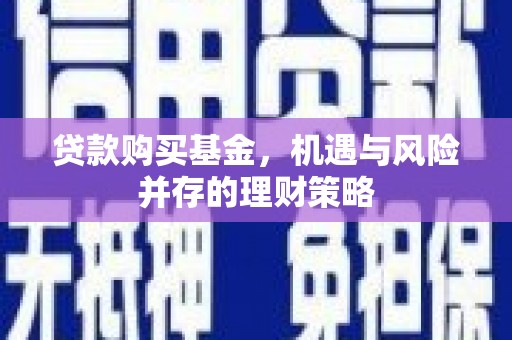 头份贷款购买基金，机遇与风险并存的理财策略