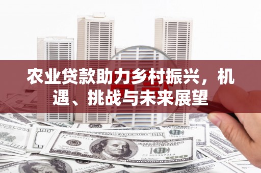头份农业贷款助力乡村振兴，机遇、挑战与未来展望