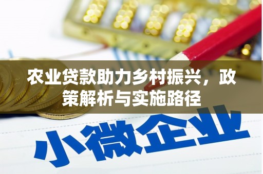 头份农业贷款助力乡村振兴，政策解析与实施路径