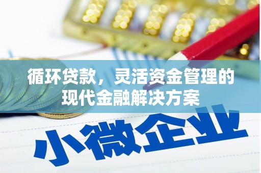 头份循环贷款，灵活资金管理的现代金融解决方案