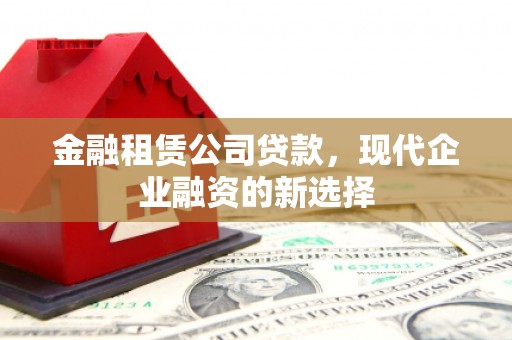 头份金融租赁公司贷款，现代企业融资的新选择