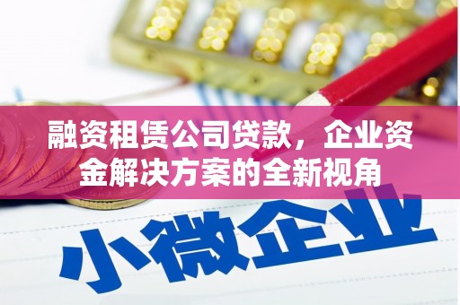 头份融资租赁公司贷款，企业资金解决方案的全新视角