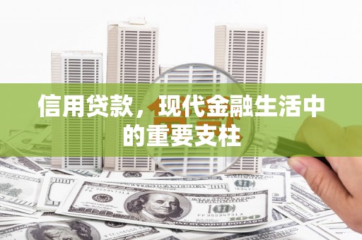 头份信用贷款，现代金融生活中的重要支柱