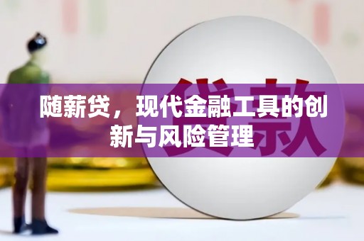 头份随薪贷，现代金融工具的创新与风险管理