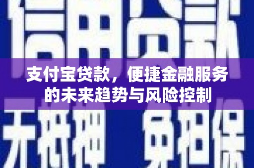 头份支付宝贷款，便捷金融服务的未来趋势与风险控制