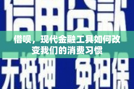 头份借呗，现代金融工具如何改变我们的消费习惯