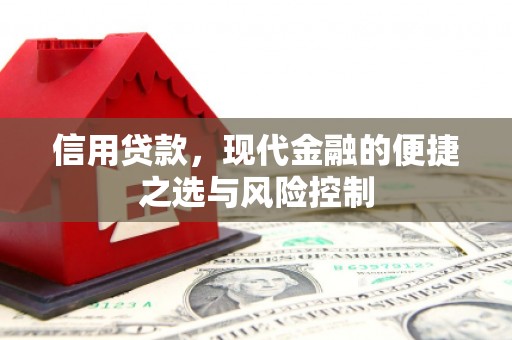 头份信用贷款，现代金融的便捷之选与风险控制