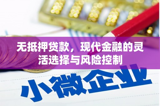 头份无抵押贷款，现代金融的灵活选择与风险控制