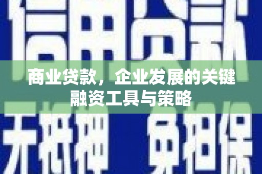头份商业贷款，企业发展的关键融资工具与策略