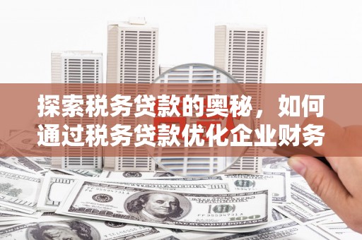 头份探索税务贷款的奥秘，如何通过税务贷款优化企业财务