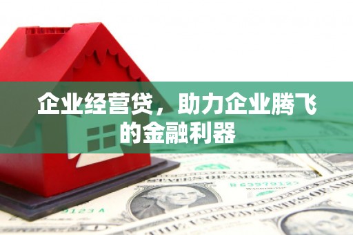 头份企业经营贷，助力企业腾飞的金融利器