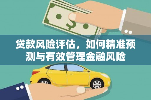 头份贷款风险评估，如何精准预测与有效管理金融风险