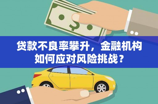 头份贷款不良率攀升，金融机构如何应对风险挑战？