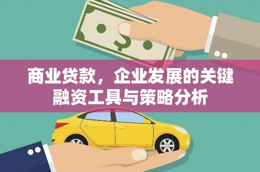 头份商业贷款，企业发展的关键融资工具与策略分析