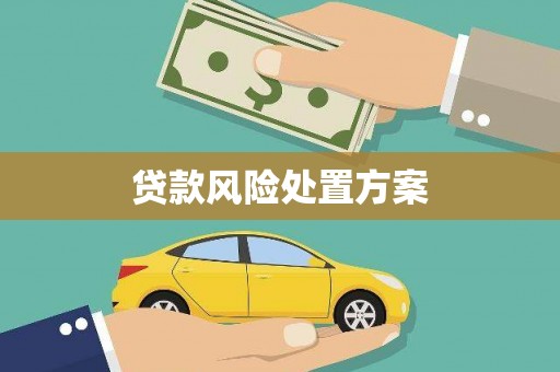 头份贷款风险处置方案