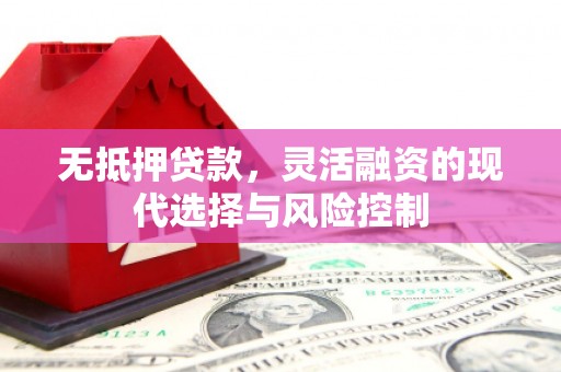 头份无抵押贷款，灵活融资的现代选择与风险控制