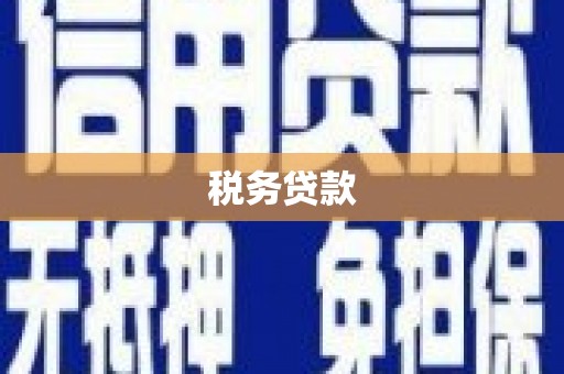头份税务贷款