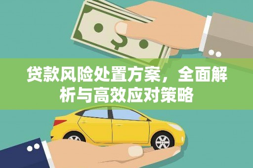 头份贷款风险处置方案，全面解析与高效应对策略