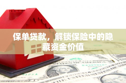头份保单贷款，解锁保险中的隐藏资金价值