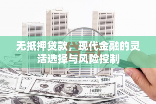 头份无抵押贷款，现代金融的灵活选择与风险控制