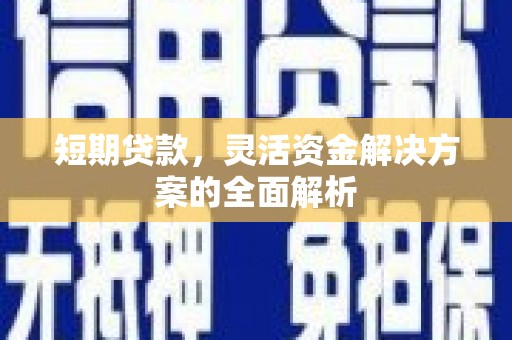 头份短期贷款，灵活资金解决方案的全面解析