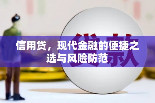头份信用贷，现代金融的便捷之选与风险防范