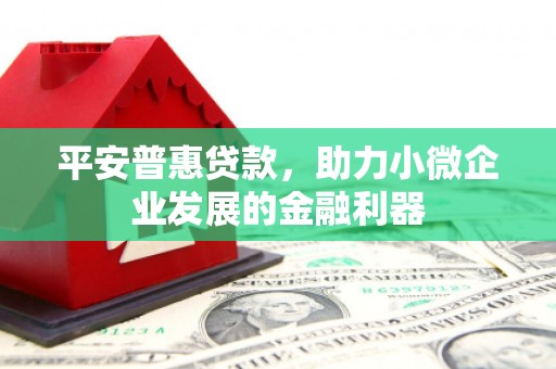 头份平安普惠贷款，助力小微企业发展的金融利器