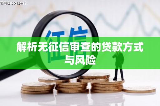 头份解析无征信审查的贷款方式与风险