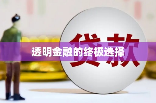 头份透明金融的终极选择