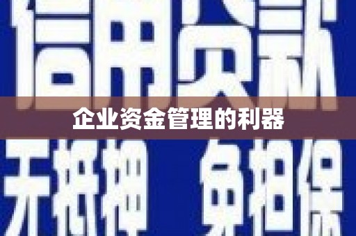 头份企业资金管理的利器