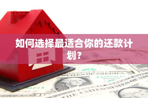头份如何选择最适合你的还款计划？