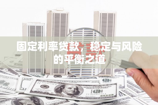 头份固定利率贷款，稳定与风险的平衡之道
