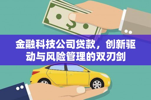头份金融科技公司贷款，创新驱动与风险管理的双刃剑